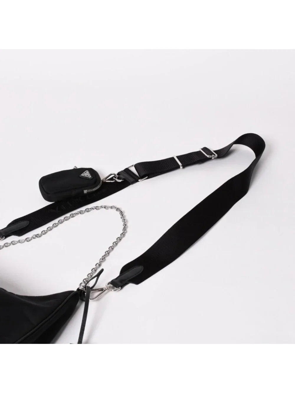 Prada Hobo Nylon Black